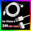 3M 10ft USB Data Sync Charger Cable for iPad 2 iPhone 4 4S iPod Touch 