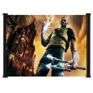  Infamous 2 Game Fabric Wall Scroll Poster (22x16) Inches 