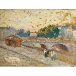 Hand Made Oil Reproduction   Maximilien Luce   32 x 24 inches   The 