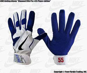   Diamond Elite Pro Player Edition#55 GAME ISSUED Gloves(XL)  