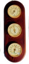 Weather Station in Mahogany Finish Free Engraving  