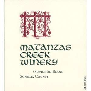  Matanzas Creek Sauvignon Blanc 2010 Grocery & Gourmet 