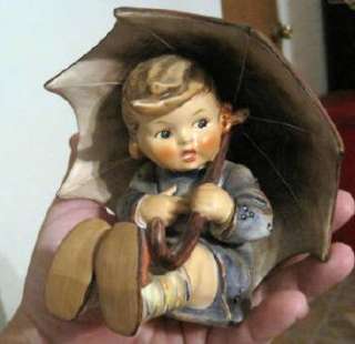 Vintage Goebel Hummel Figurine #152 B TMK 4 Umbrella Girl 5 inches 