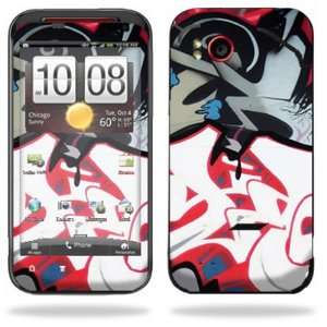  Cover for HTC Rezound 4G LTE Verizon Cell Phone Skins Graffiti Mash 
