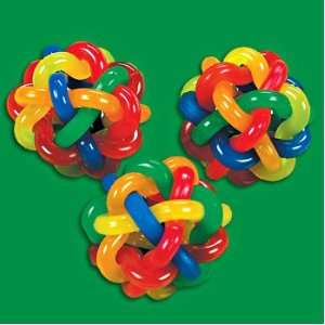  Dozen Mini Rubber Transparent Intertwined Balls 