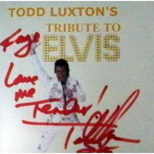  Todd Luxton   Tribute To Elvis   Relive the Dream CD 