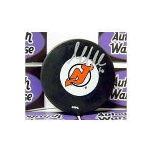  Martin Brodeur autographed New Jersey Devils Hockey Puck 