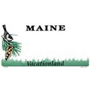 Maine State Background Blanks FLAT   Automotive License Plates Blanks 