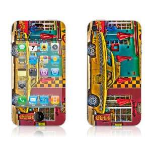  Caliente Taxi   iPhone 4/4S Protective Skin Decal Sticker 
