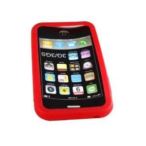   Jigsaw Puzzle Case for iPhone 3GS (Red) Cell Phones & Accessories