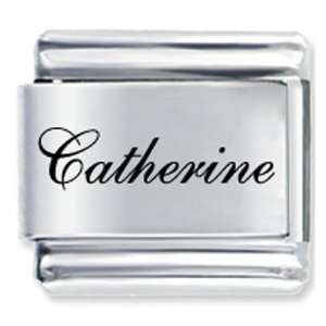   Edwardian Script Font Name Catherine Italian Charms Pugster Jewelry