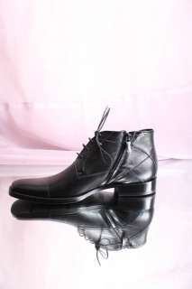 Lorenzi 9407 Mens Leather Dress Boots 44 / US 11   11.5  