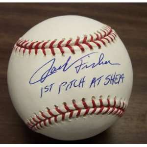  Jack Fisher Autographed Baseball