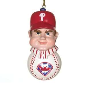  Philadelphia Phillies MLB Team Tackler Player Ornament (4 