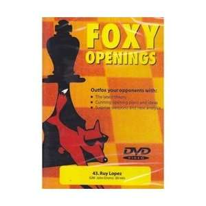  Foxy Openings #43 Ruy Lopez (DVD)   Emms Toys & Games