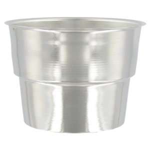 San Jamar Stainless Steel Malt/Shake Collar for 20 Oz. Cups  