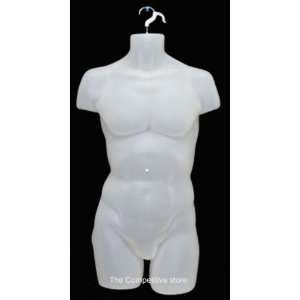  Male Torso Body Mannequin Form (Hips Long)   Great For 