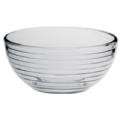 New 4 Hoops Clear Glass 6 Cereal Oatmeal Bowls Libbey  