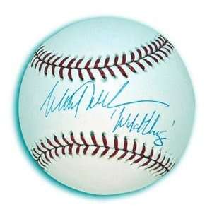   Signed Major League Baseball   Wild Thing Sports Collectibles