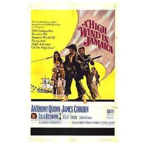  High Wind In Jamaica Original Movie Poster, 27 x 41 