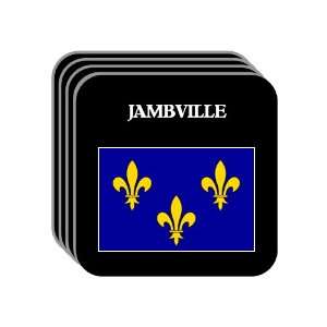  Ile de France   JAMBVILLE Set of 4 Mini Mousepad 