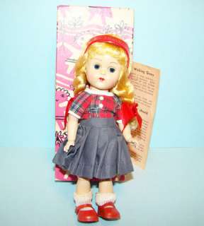   Vogue ML Ginny Doll Red Gray Plaid Outfit BKW Matches Jill  
