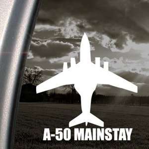  A 50 MAINSTAY Decal Military Soldier Window Sticker 