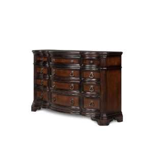 Magnussen Furniture Stafford Dresser in Burnish Cherry and Umber 