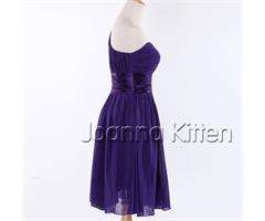 JK One Shoulder Bridesmaid Prom Gown Evening Long Dress 8 Size CL2287