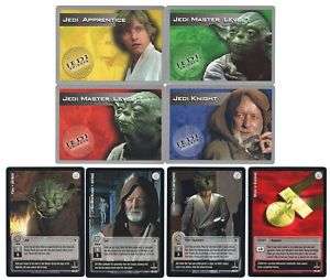 Star Wars Jedi Knights CCG TCG Promo Set Card Lot Yoda+  