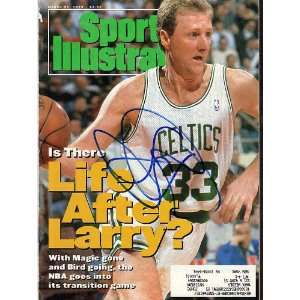   Celtics Autographed Signed Sports Illustrated Magazin 