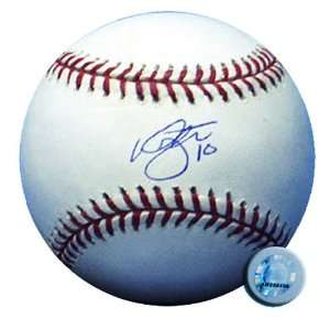 Mounted Memories Atlanta Braves Mike Hampton Autographed Ball  
