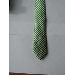  green ovals tie necktie unisex 