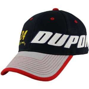  Jeff Gordon Black Lead Pass Adjustable Hat Sports 