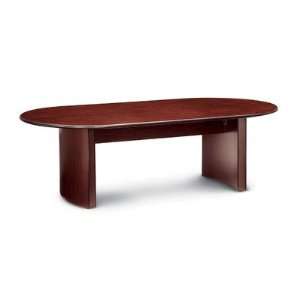  10 Racetrack Conference Table Finish Figured Mahogany 