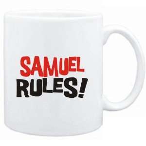  Mug White  Samuel rules  Male Names