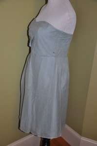 CREW Silk Chiffon Leona Dress Party Bridesmaid 4 $225 Dusty Shale 