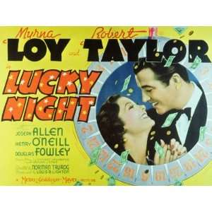  Lucky Night Movie Poster (11 x 14 Inches   28cm x 36cm 