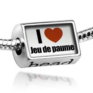  Beads I Love Jeu de Paume   Pandora Charm & Bracelet 