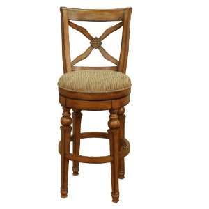  Livingston Bar Stool Sienna with Taupe Fabric Furniture 