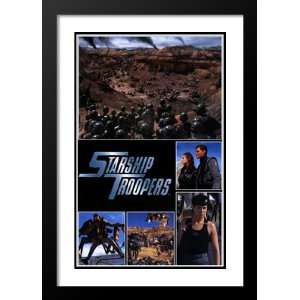  Starship Troopers 20x26 Framed and Double Matted Movie 