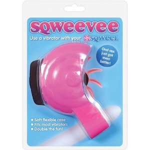 Sqweevee flexible vibrator case for sqweel   pink Health 