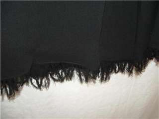 Dana Buchman Woman long black wool skirt size 18 EUC  