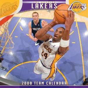 Los Angeles Lakers 2008 Wall Calendar 