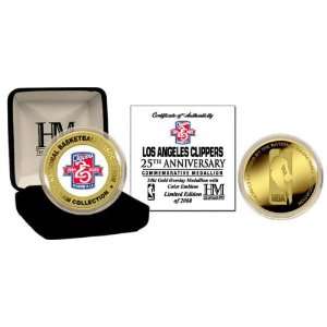  Los Angeles Clippers 25th Anniversary 24KT Gold 
