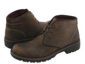 Mens Clarks Brown Leather Ankle Lace Up Boot Roar 78596  