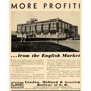  1932 Ad London Midland Scottish Railway G B Vaseline Co 