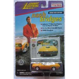  JOHNNY LIGHTNING NASH BRIDGES 71 CUDA DIECAST CAR 164 