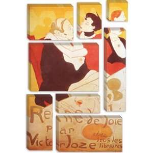  Reine de Joie (Queen of Joy) Vintage Poster by Henri de 