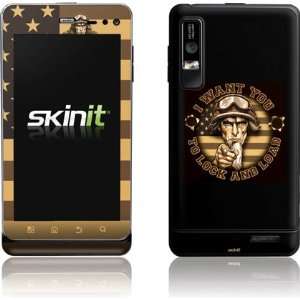   Lock and Load Uncle Sam skin for Motorola Droid 2 Electronics